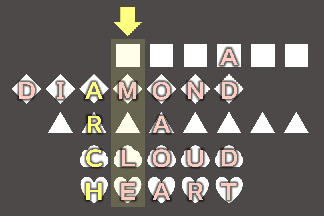 diamond, cloud